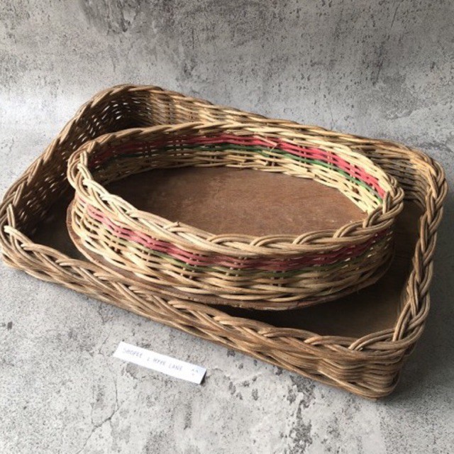 Keranjang Anyaman Bambu