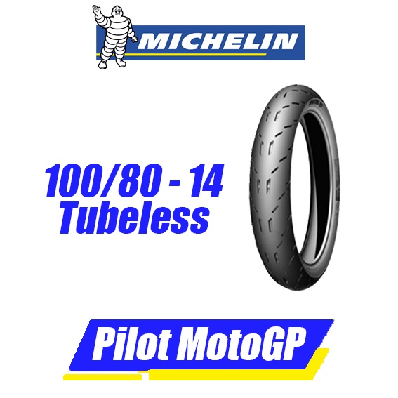 Ban motor matic Michelin Pilot Moto GP 100/80-14 tubeless beat mio vario