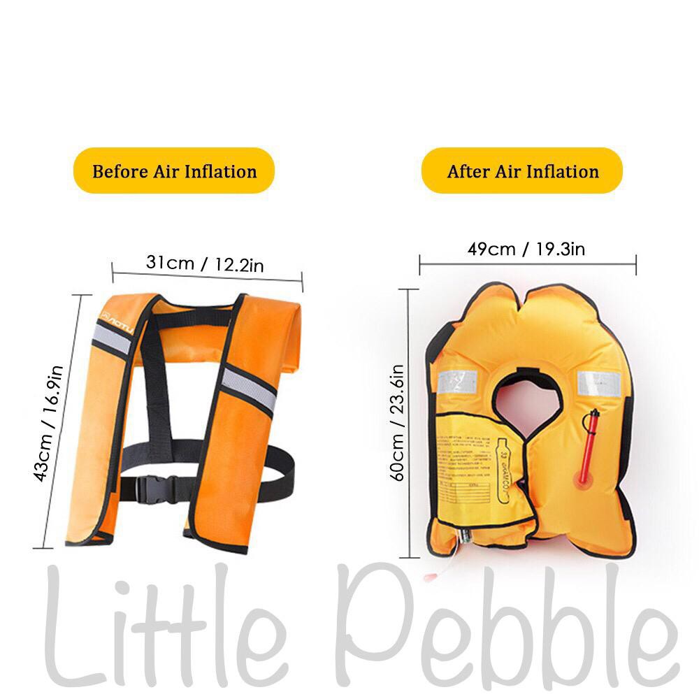 Life Vest Life Jacket Baju Pelampung Keselamatan Model Auto - Manual