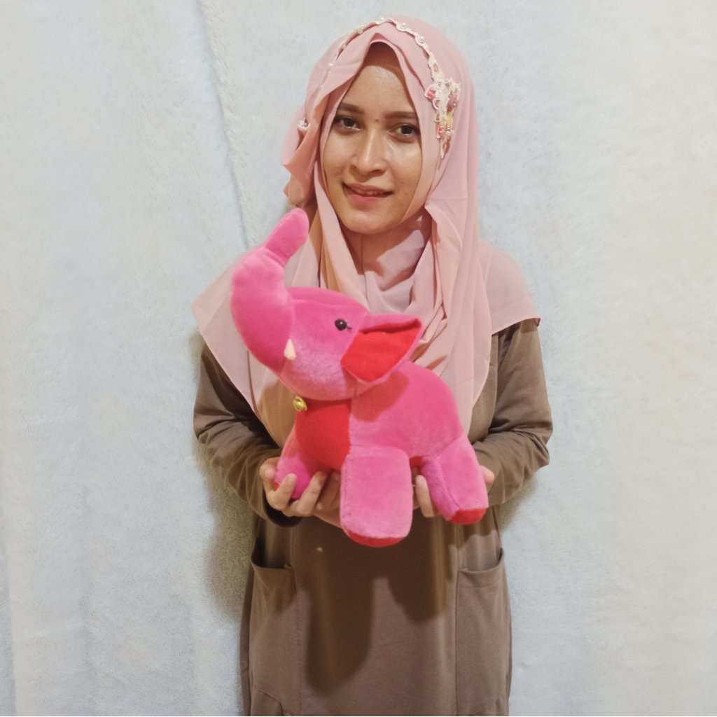 Boneka gajah S murah