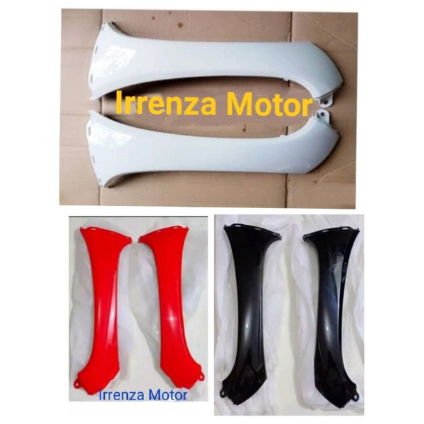 Cover sayap samping body depan Scoopy fi 2017 2018 2019 putih merah hitam