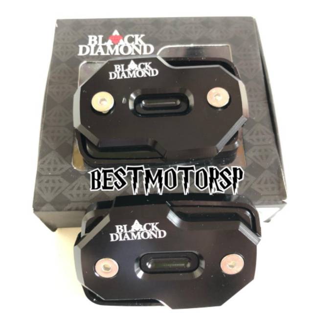 COVER TUTUP MINYAK REM XMAX BLACK DIAMOND CNC COVER MINYAK REM