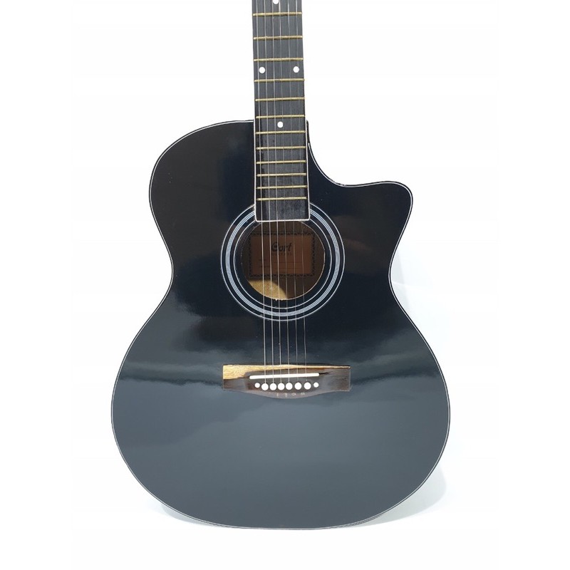 Gitar Akustik Merk Cort Hitam Natural Sunkay Trusrod Senar String Murah Jakarta Pemula