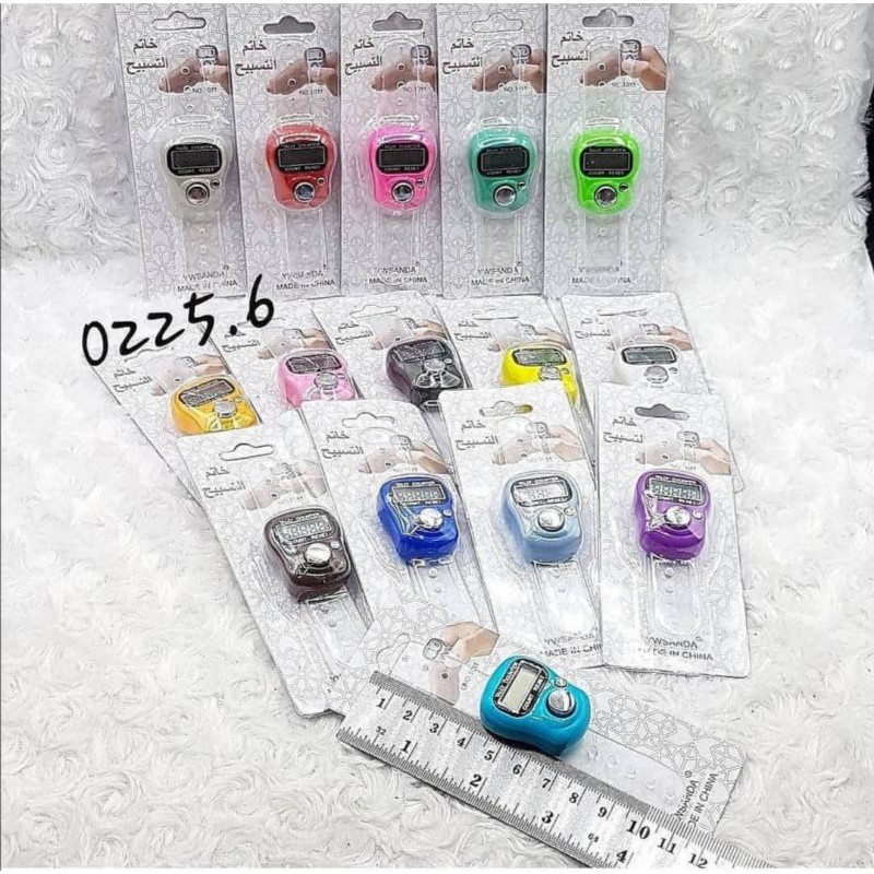 TASBIH DIGITAL FINGER COUNTER, WARNA DIKIRIM ACAK