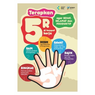 Jual Poster 5R Ringkas, Rapi, Resik, Rawat, Rajin | Shopee Indonesia