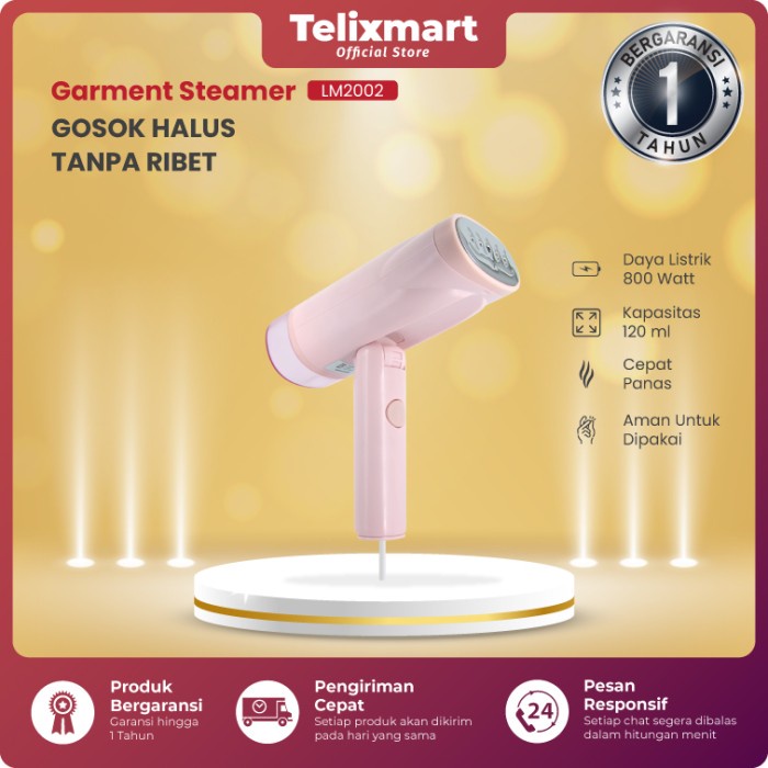 Setrika Uap DoraHomi setrika uap portable garment steamer lipat low watt 120ml(I8Y2) Setrika Uap Ele