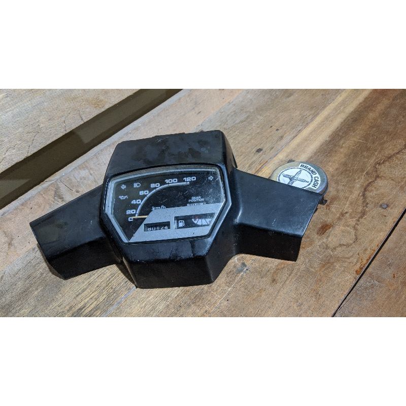batok kepala set speedometer suzuki bravo rc100 original