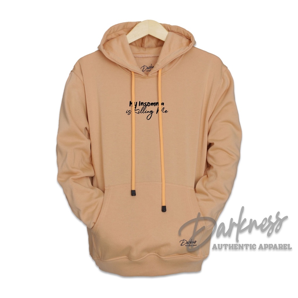 sweater hoodie pria distro original DARKNESS warna CREAM Sweater hodie polos cowok Hoodie pria aesthetic distro switer oversize xxl wanita dan pria jaket pria terbaru original jeket pria keren murah jumper hoodie pria tebal jaket cowok kain katun