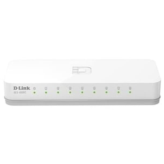 D-Link DES-1008C 8-Port 10/100Mbps Unmanaged Switch, DES-1008A