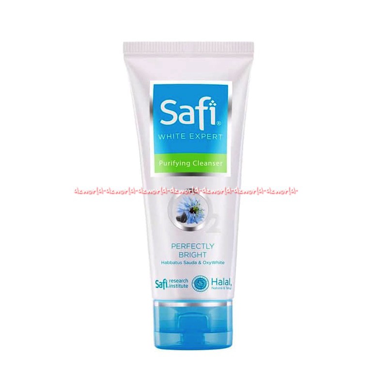 Safi Ultimate Bright Purifying Cleanser 100ml Perfectly Bright Sabun Muka Cleanse Brighten Skin Halal Kosmetik Sabun Muka Wajah