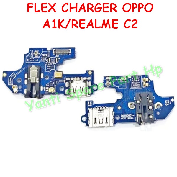 Flexible Connector Charger Oppo A1K Realme C2 Original New