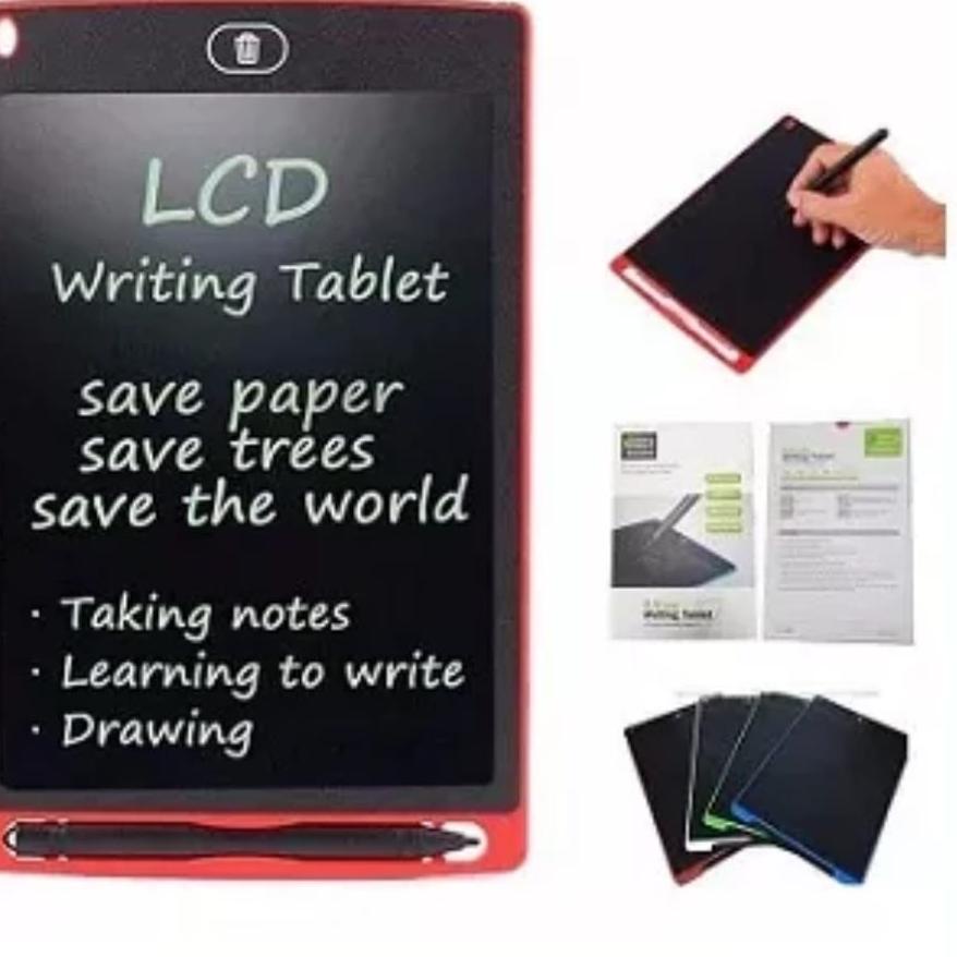 

Alat Tulis LCD 8.5 Writing Tablet Board Pad Drawing Magic Book Tab Untuk Anak Dan Dewasa-Papan Tulis Untuk Gambar Menghapus LCD 8.5 Inch LED Color With Stylus Pen Mainan Anak Edukasi Belajar Anak ✓