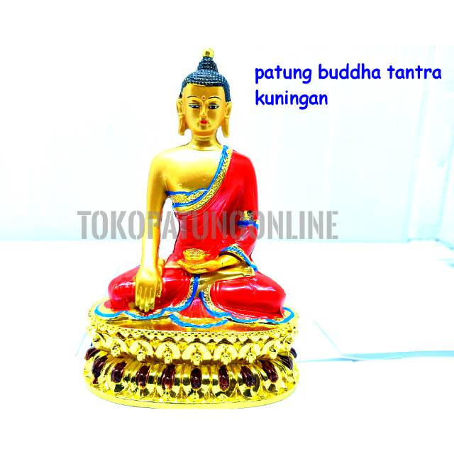 Patung buddha tantra kuningan