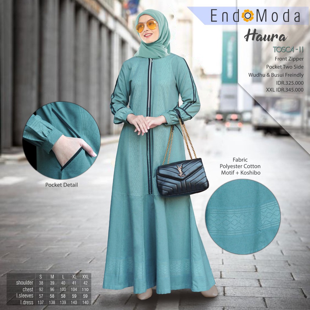 GAMIS MUSLIMAH ENDOMODA HAURA TOSCA ( 2 )