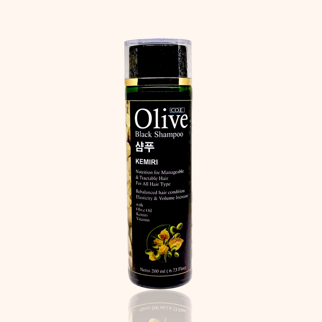 SYB Olive Black Shampoo Kemiri / 200ml