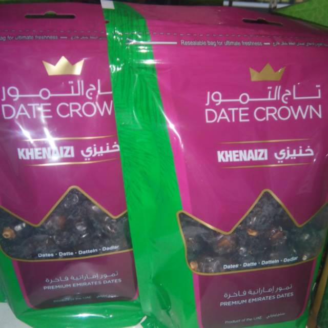 

Kurma Date Crown khenaizi 500 grm