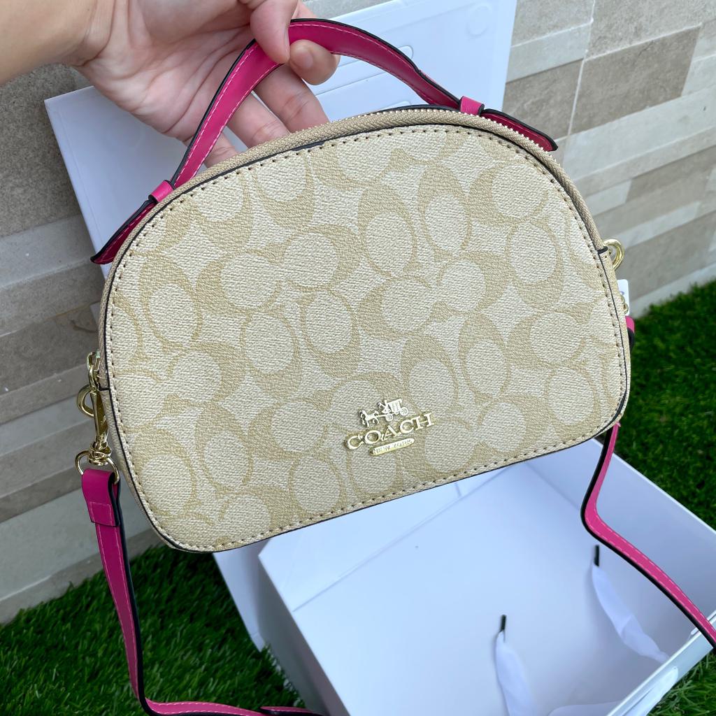 TAS SLEMPANG SETENGAH LINGKARAN TAS WANITA IMPORT COAC PREMIUM SET BOX