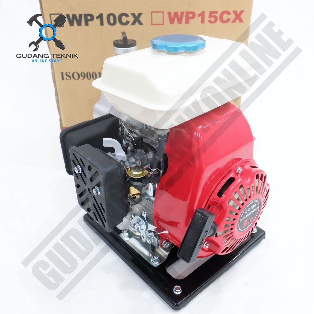 Water Pump 1&quot; GENERAL WP10CX / Mesin Waterpump Alkon Pompa  Air Irigasi Sawah 3.0Hp 1 Inch WP 10 CX