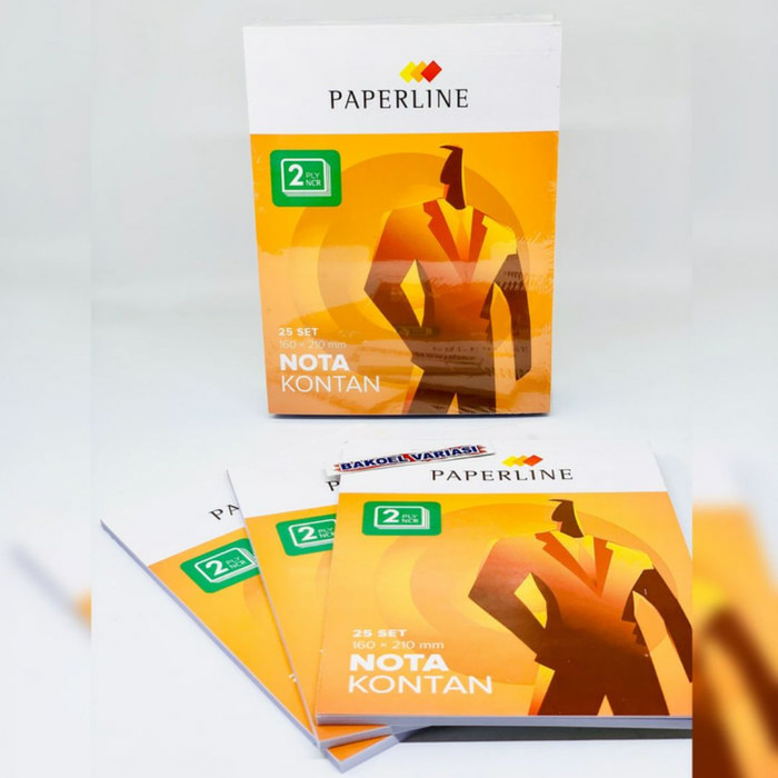 

Paperline Nota Kontan 2Ply Besar HVS