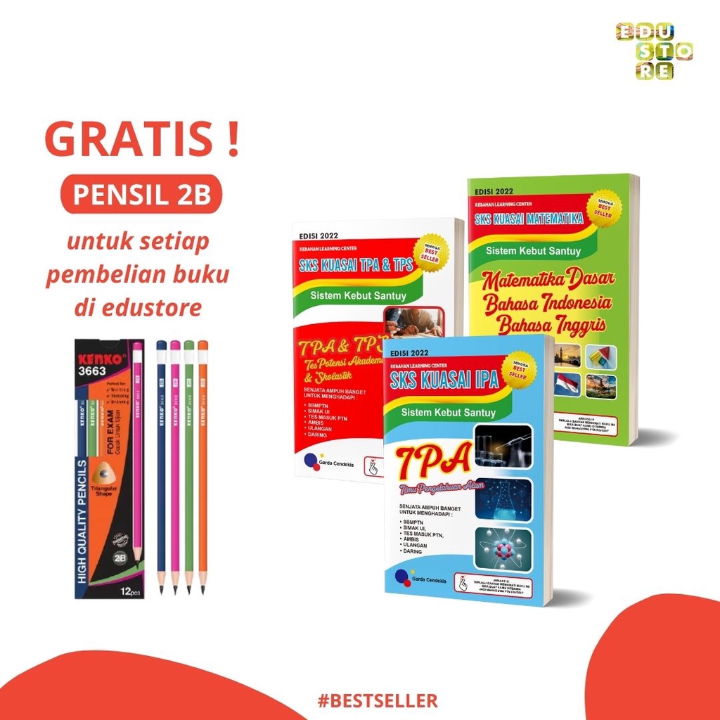 Buku SKS: Paket Menguasai Ipa Sistem Kebut Semalam / Buku Sks Ipa Sbmptn / Buku Utbk Saintek-PAKET SKS IPA 2022