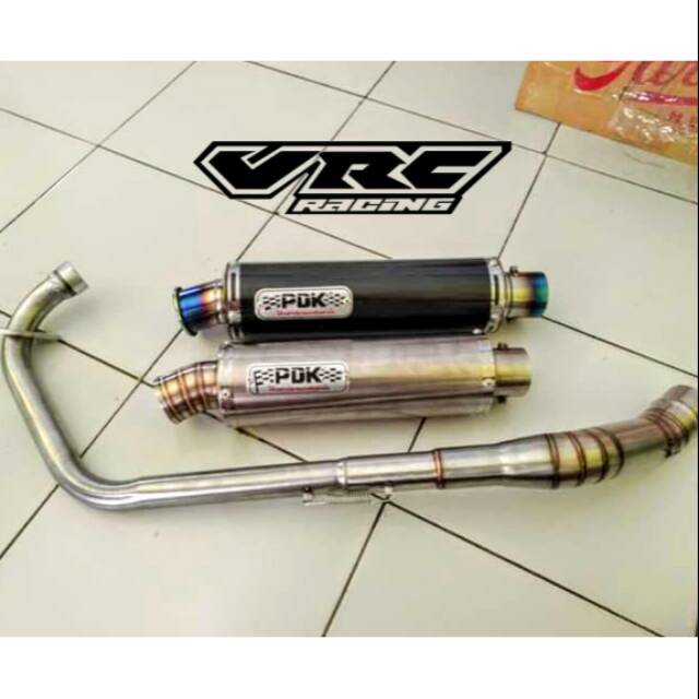 Knalpot Racing PDK For Jupiter Mx Satria Fu Sonic dll