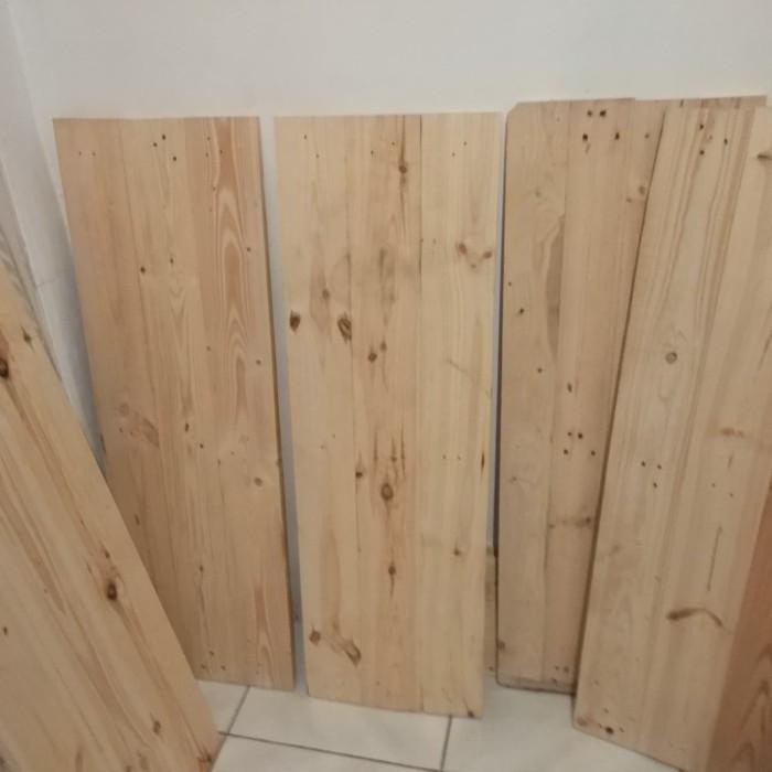 Kayu | Papan Kayu Jati Belanda / Kayu Pinus Ukuran Custom Murah