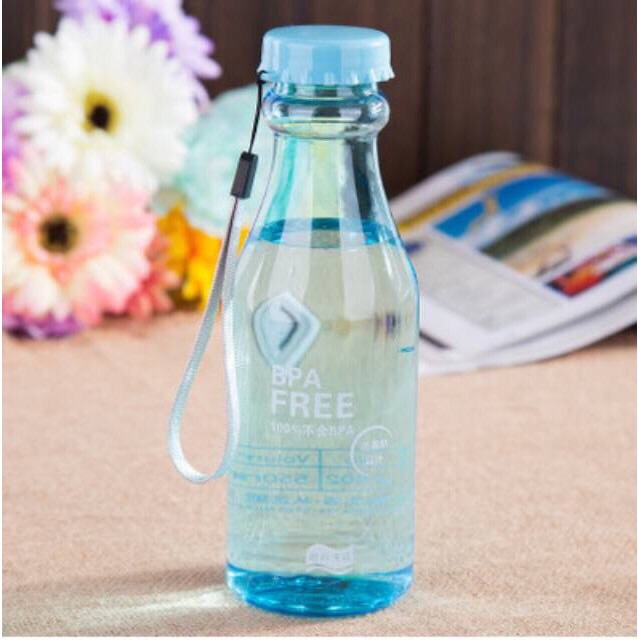 GBI Botol Soda BPA Free 550ML 1KG 17PCS / Botol Minum Soda Colourful Transparant