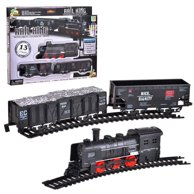 Kereta Rail king intellegant calsical train 13 pcs