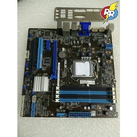 Motherboard Mobo Mainboard Pc Merk Asus B85M-PLUS Socket 1150 4 Slot Ram 2 Slot PCI e Murah