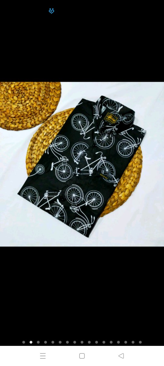 Kemeja Motif Pria Hits | Motif Koran | Bisa Pilih Motif | Keren Masa Kini Termurah (cod)