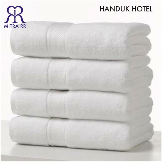 Mitra RR Handuk Putih Handuk Hotel Super Premium 5 Star Bath Towel