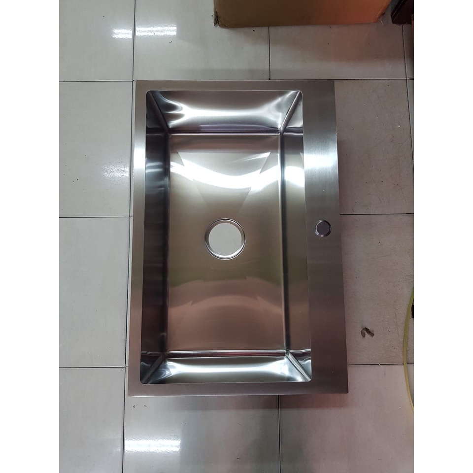 Bak Cuci Piring / Kitchen Sink Stainless Minimalis uk. 61 x 45 x 20 cm