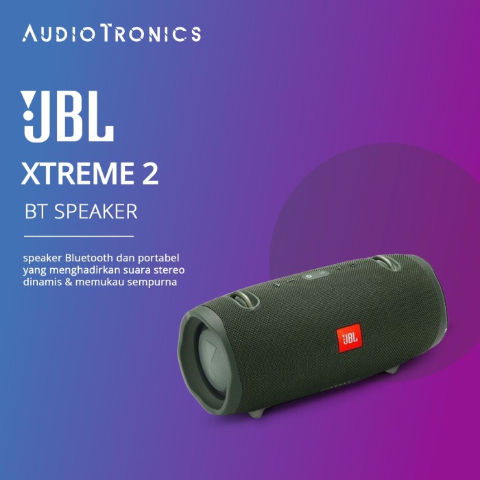 Speaker Jbl - Jbl Xtreme 2 Portable Bluetooth Speaker - Green