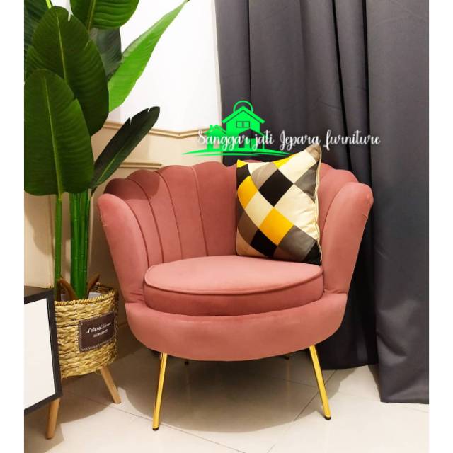 sofa single kerang bagus