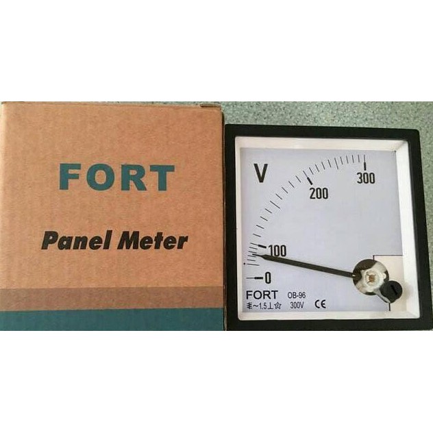 Fort Panel Volt Meter F-96 V