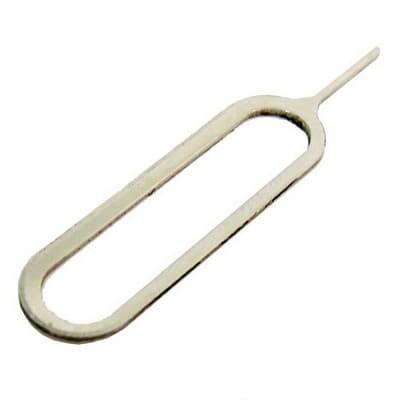 Sim Card Tray Pin - Silver