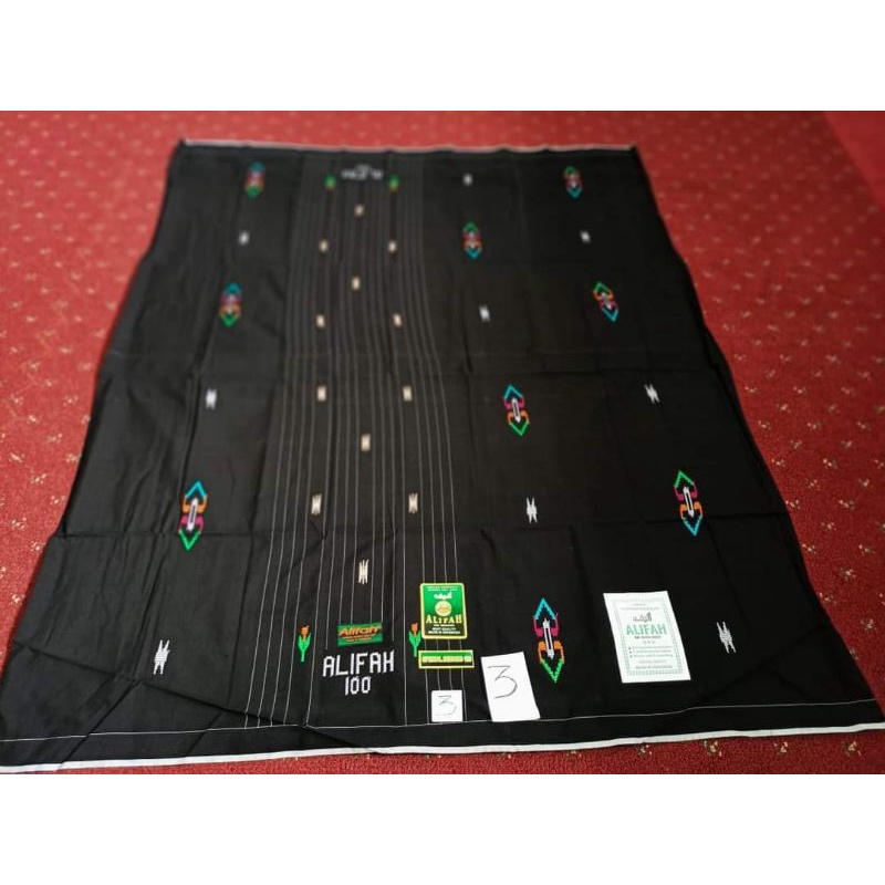 SARUNG ALIFAH POLOS SONGKET MESRES 100