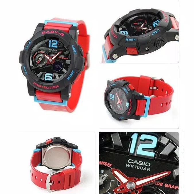 Ori Bm persis ori casio baby g bga-180 merah