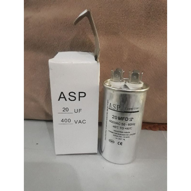 CAPASITOR Kapasitor 20UF / Capasitor 20UF untuk AC
