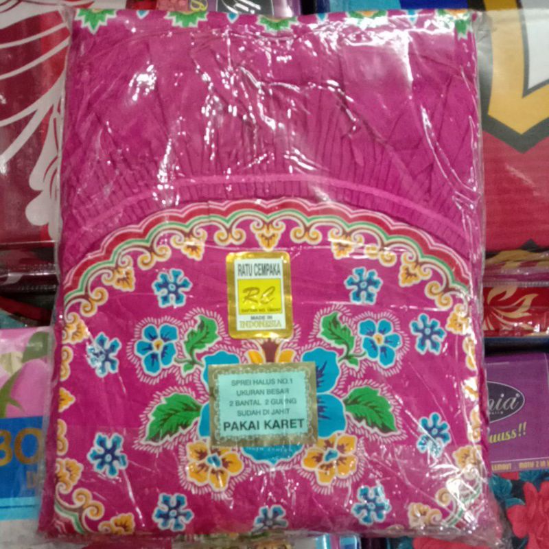 Sprei Batik Ratu Cempaka / Sprei RC Pakai Karet