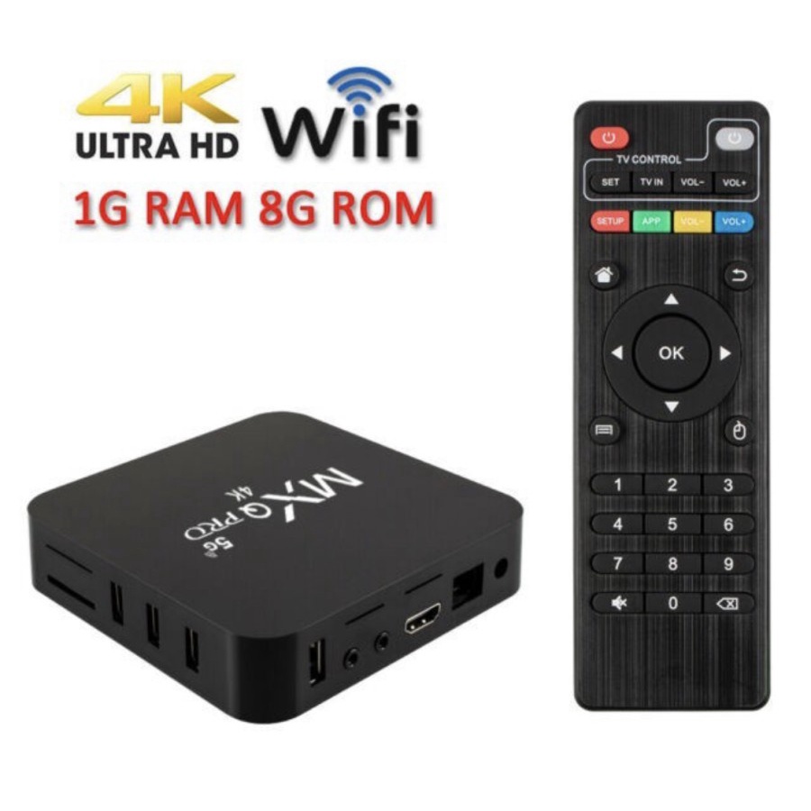 Android TV Box MXQ Pro 4K 1/8GB-2/16GB - 2/16GB