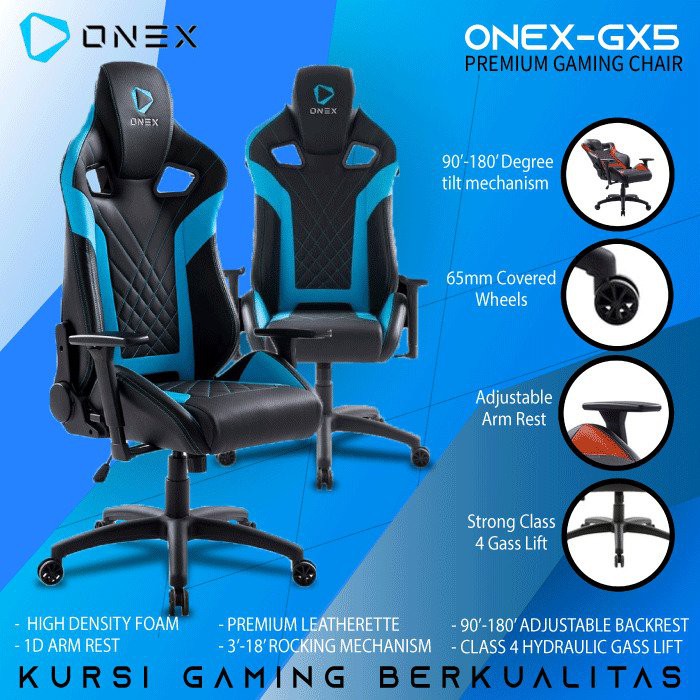 GAMING CHAIR KURSI GAMING BANGKU GAMING GAMER YOUTUBER KURSI GAMERS KOMPUTER A40