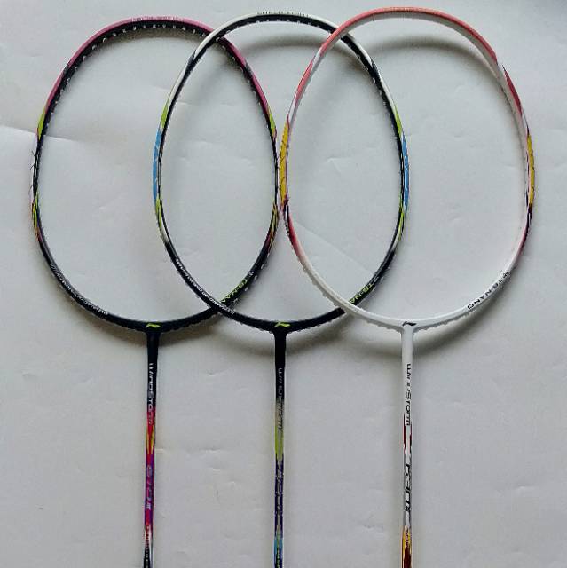 GEN III - Raket Badminton LiNing WINDSTORM 610 620 630 III Li-Ning ORIGINAL + Packing Kayu