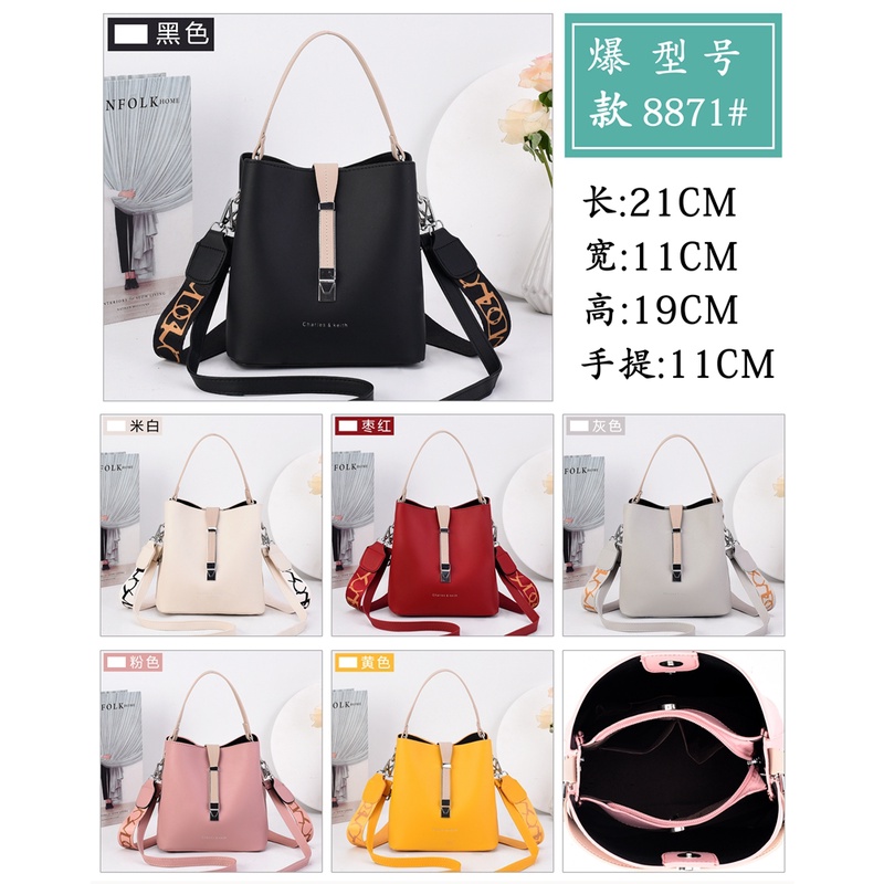 BJ31199 - BEIGE/BLACK/GRAY/PINK/RED/YELLOW TAS SLEMPANG TAS KERJA TAS FORMAL JINJING TOTEBAG HANDBAG TERBARU WANITA IMPORT TERMURAH TERLARIS FASHION WANITA BAGSTORE JAKARTA BQ3021 LT1199 GT1845 JT8871