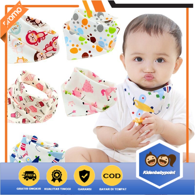 (BISA COD) SLABER BAYI ANAK tatak iler slabber bib