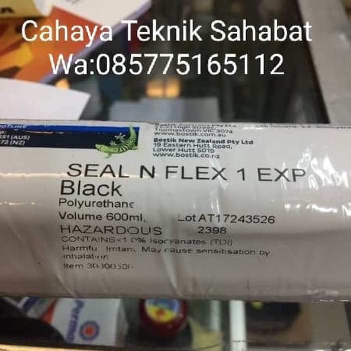 bostik seal n flex 1 /bostik pu/bostik sosis warna hitam