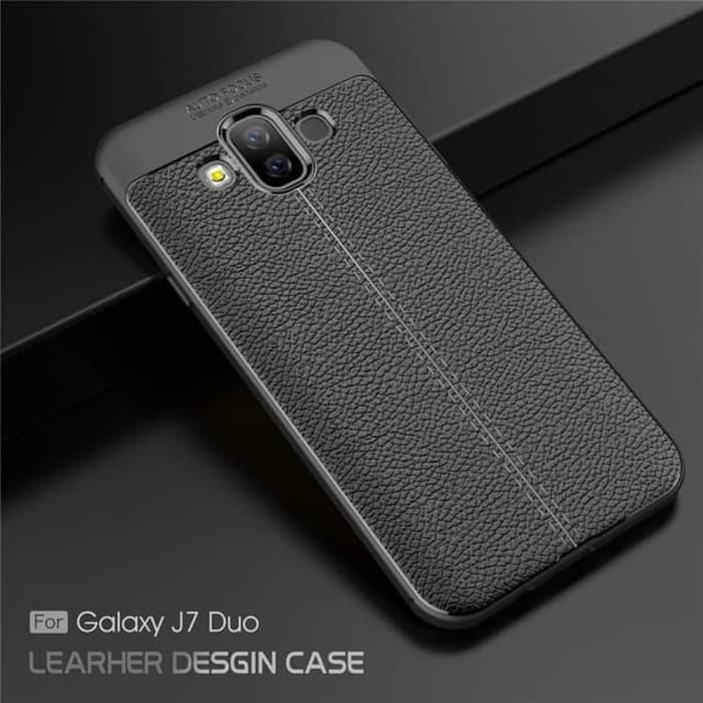 Case AutoFocus Samsung J7 Duo / Soft / Case Auto Focus / Leather