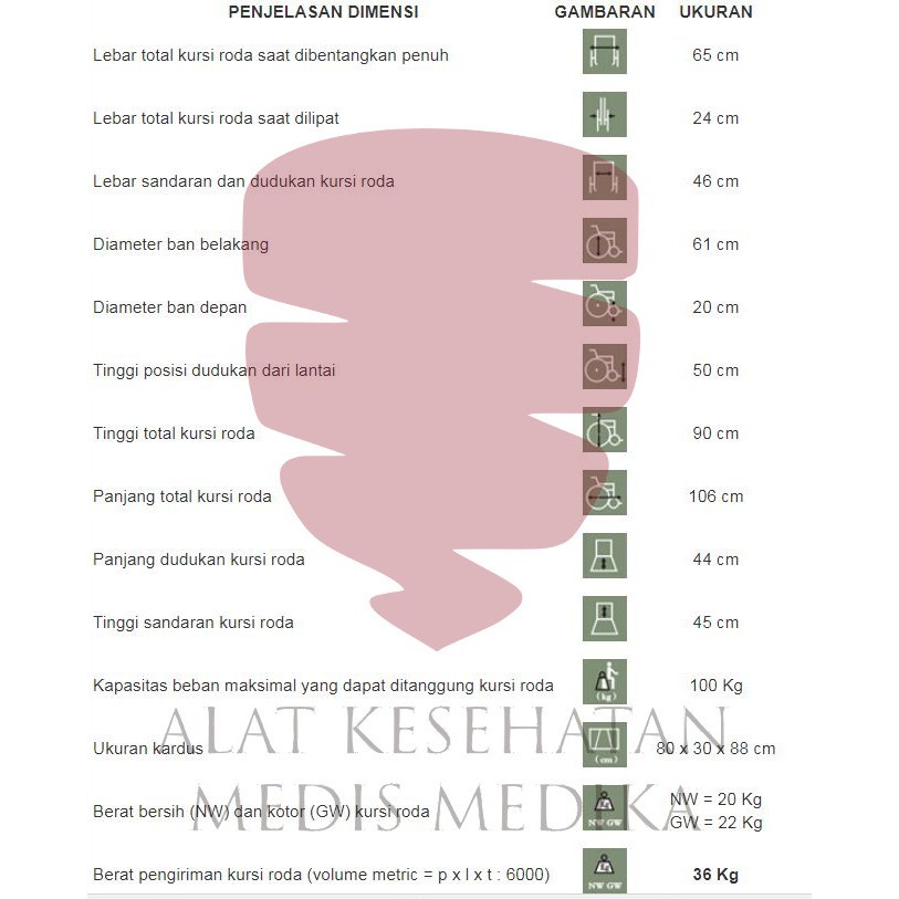 GOJEK ONLY Kursi Roda Selonjor Sella KY902C  Patah Tulang Kaki Velg Racing Oscar Tahan Air Elevating 2in1 KY 902 C