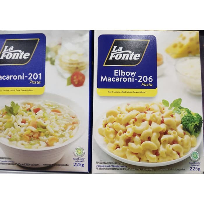 

LA FONTE ELBOW MACARONI 225GR