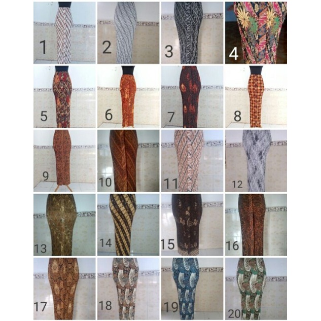 rok batik plisket/jarik instan modern/kebaya batik plisket